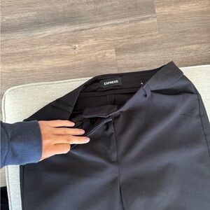 Express black work pants